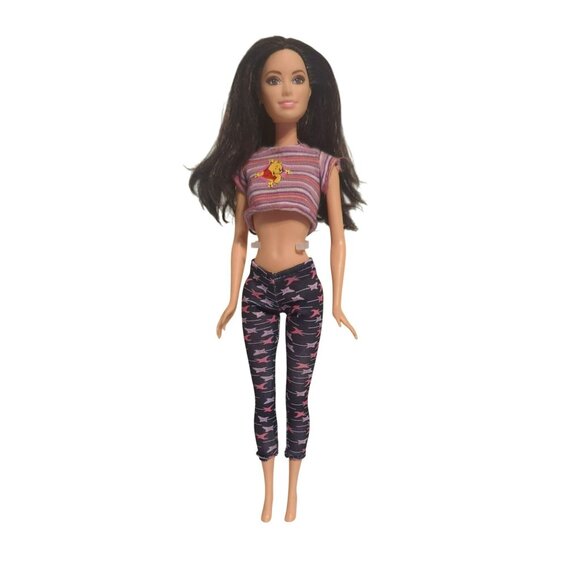 Mattel Beach Barbie Raquelle Fashion Doll Redressed 2013 BCN24 - Picture 1 of 5